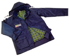 IMPERMEABILE DA LAVORO  3 IN 1 ESKIMO GIACCA IMBOTTITA GILET BLU TG XXL (19836)