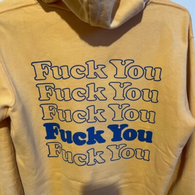 Hysteric Glamour F*ck You Hoodie | eBay