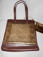 New Studio Pollini brown bag with a small gold purse RRP £195