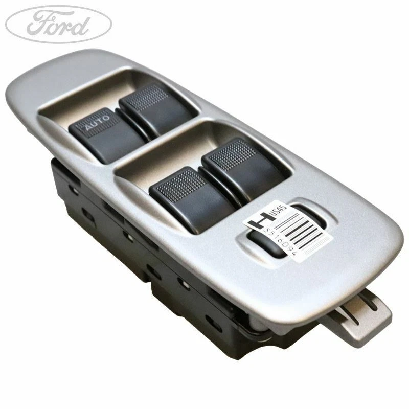Genuine Ford Drivers 4-Way Electric Window Switch Panel 3M35-14505 