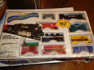 overland express train set