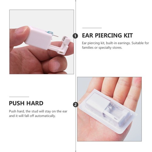 4 Sets Ear Piercing Kit Body Disposable Piercer Easy to Use Tool eBay