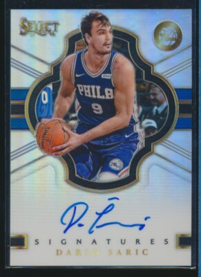 2017-2018 Panini Select Signatures prizm /149 #SIG-DS Dario Saric Philadelphia