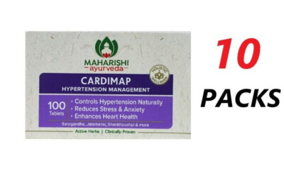 Maharishi Ayurveda Cardimap 1000 Tablets Ayurvedic Herbal Product BEST LOW PRICE