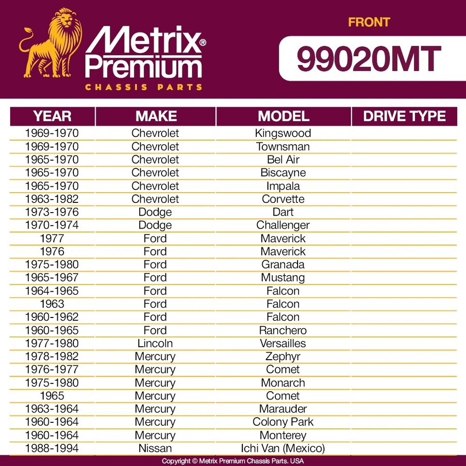 Front Sway Bar Link Set for Lesabre Park Avenue Allante Deville DTS Corvette - Image 3 of 4