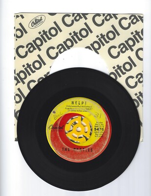 THE BEATLES ビートルズ レコード45rpm The Beatles / Norwegian Wood & If I Needed Someone / Black Vinyl