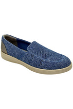 Bzees Women's Athena Knit Machine Washable Flat Blue