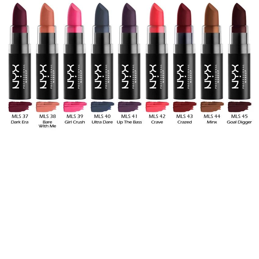 1 NYX Matte Lipstick - Silky Matte Finish "Pick Your 1 Color" *Joy's cosmetics* - Image 3 of 4