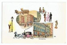 Chicago IL Postcard Berghoff Restaurant