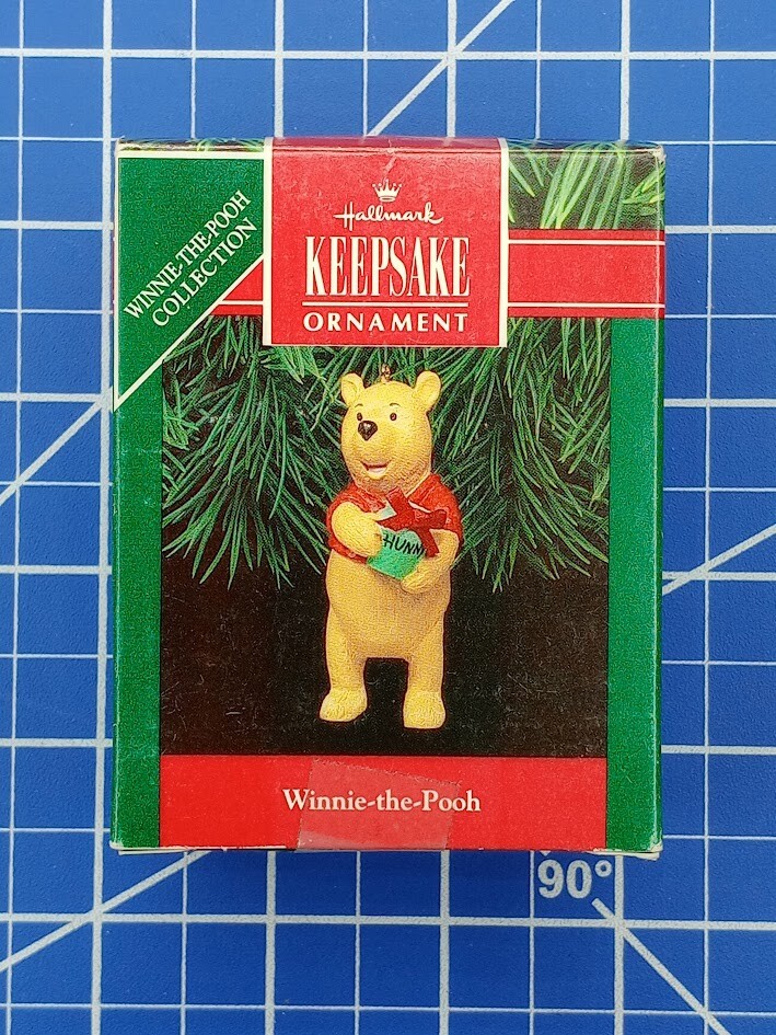 1991 Hallmark Keepsake Disney Winnie the Pooh Christmas Ornament Collection