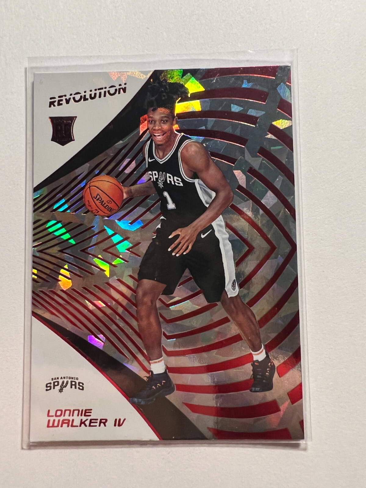 K9,002  - 2018-19 Panini Revolution Chinese New Year #125 Lonnie Walker IV