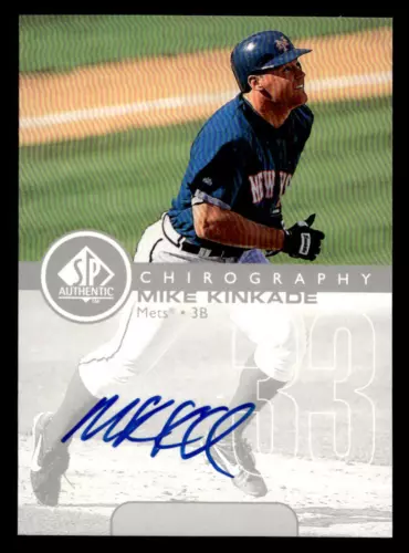 1999 SP Authentic #MK Mike Kinkade Chirography Autograph