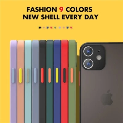 Coque pour iPhone SE/6/7/8 Plus/xs/max/xr/11/12 /13 mini 14 pro/15 Silicone