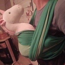 Tragetuch AMAZONAS  Baby& Kind - 5 Jahre  Blautöne Türkis