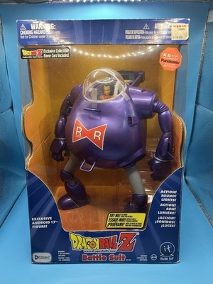 NISB Irwin Toy Dragon Ball Z Android 17 Battle Suit Boxed Figure Lights Sound