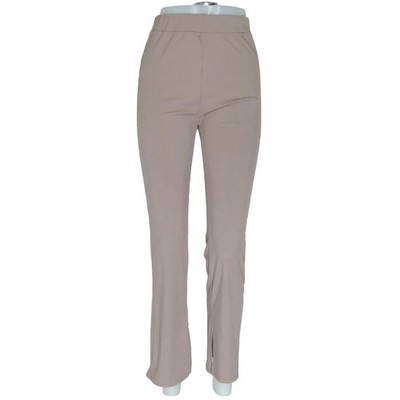 GU, Leggings, Größe: S, Beige, Einfarbig, Rippenstrick, Damen #tGr