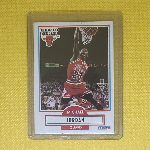 Fleer 1990-91 Base Set Michael Jordan #26 Basketball NBA Chicago Bulls