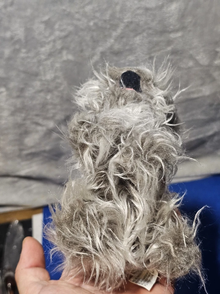 Peluche de colección TOTO perro Mago de Oz 1998 con etiqueta Shaggy Warner Bros Studio Store Foto 4 de 4