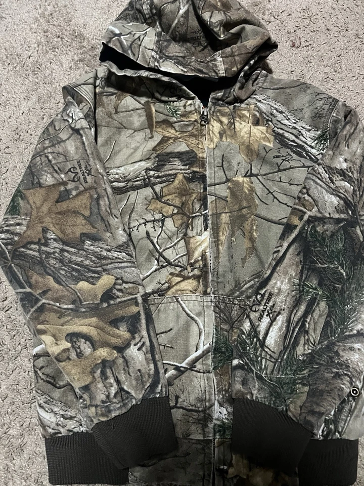 Game Winner Realtree Xtra Camo Insulated Hooded Jacket Youth Boys Sz S - Image 2 of 4