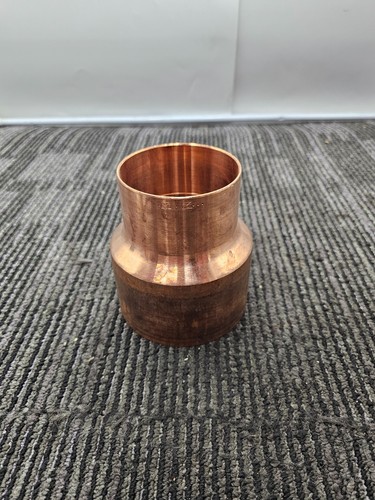 (QTY 2) Mueller Reducing Coupling Solder Wrot Copper 5" x 4.5"