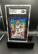 2020-21 Panini Donruss Optic - Rated Rookie LaMelo Ball #153 Blue Velocity Prizm