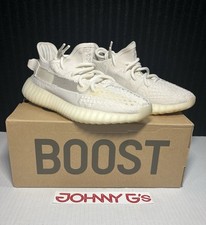 Yeezy 350 V2 Bone White Low Top Men HQ6316 Very Clean Size 6W / Size 4.5 M