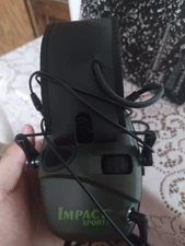 Howard Leight impact sport electronic earmuff green