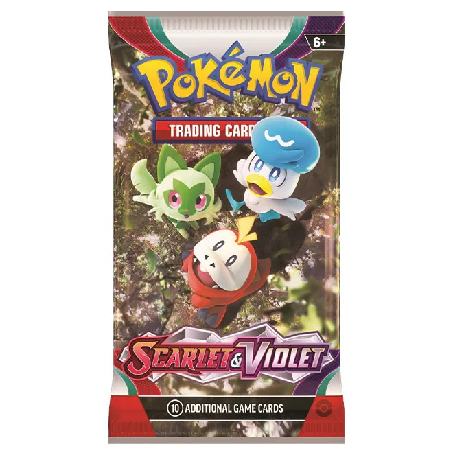 Pokémon Tcg: Scarlet & Violet Booster Pack (Styles Vary, One Supplied) - Image 2