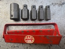 Mac Tools Hex Impact 12 Drive Sockets With Tray Ai16 Ai18 Ai20 Ai24 Vp146d Vt8