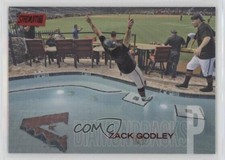 2018 Topps Stadium Club Red Foil Zack Godley #9 5hy