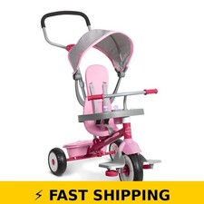 Radio Flyer 4 en 1 Actividad Paseo 'N Triciclo para Niños 1-5 Años