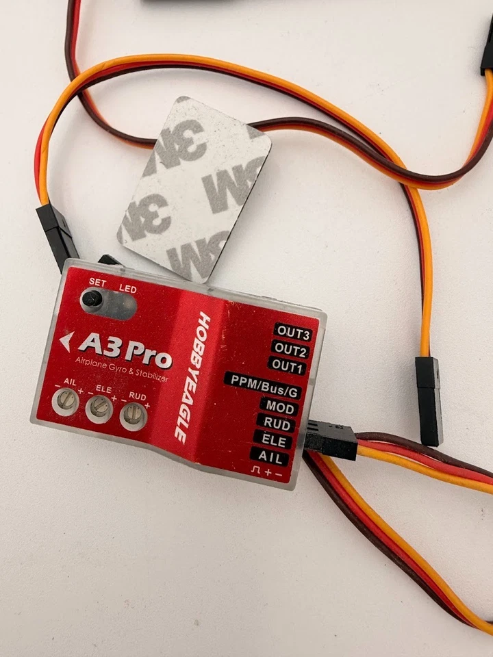 Hobby Eagle A3 Pro V2 RC Airplane Stabilization Gyro w/ One-Click Auto-Recovery - Image 2 of 4