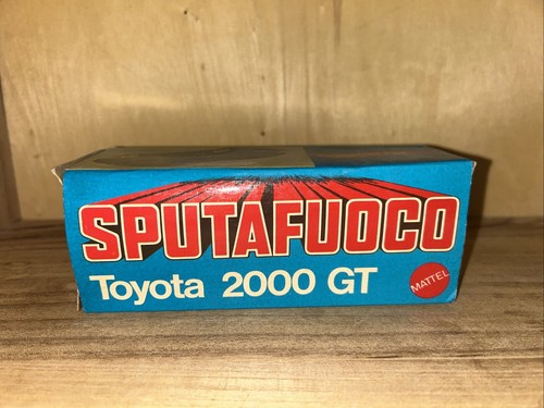 MEBETOYS MATTEL SPUTAFUOCO TOYOTA - 2000GT 1967 In Box - Foto 4 di 8