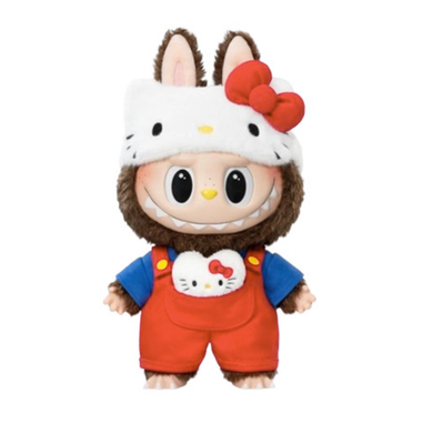 Pop Mart Labubu The Monsters x Hello Kitty Vinyl Plush Doll 100