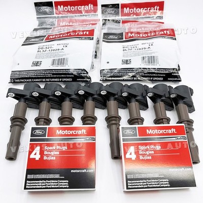 8-Pack Ignition Coil For Ford V8 4.6L 5.4L – 2008-2010 – DG521 Compatible