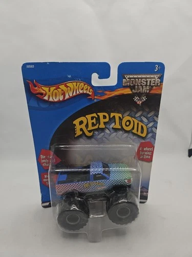NEW 2000 Hot Wheels Reptoid 1:64 Die Cast Vintage Monster Truck Toy #BXN