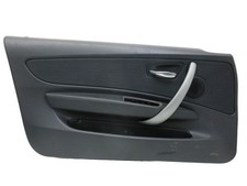 T�rverkleidung vorne links Schwarz/Stoff Elektra passt f�r BMW  1 (E81) 118D LCI