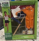 vintage action man 40th anniversary  olympic card boxed Olympian GI JOE