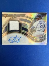 2021 Select Rookie Jersey Autographs Cristian Javier #RJA-CJ 111/199