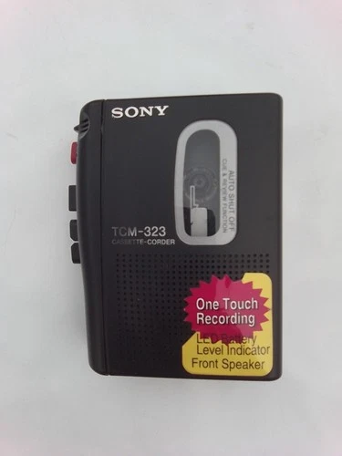 Vintage Sony TCM-323 Cassette-Corder – Tested & Works!