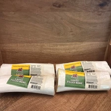 Redbarn Pet Products Filled Bone Dog Treat Cheese & Bacon Large-4pack