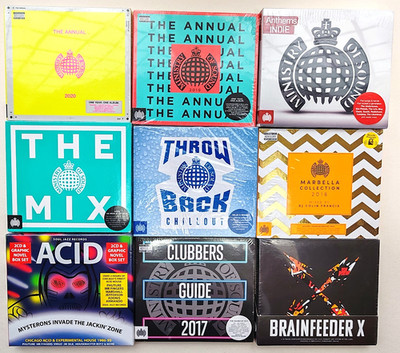Job Lot 10 x NEW CD's 7 x Ministry of Sound Clubbers Guide The Mix The Annual