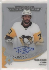 2020 Upper Deck Ultimate Collection Introductions Pierre-Olivier Joseph Auto um0