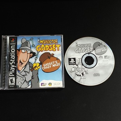 Inspector Gadget: Gadget's Crazy Maze (Sony PlayStation 1, 2001) CIB