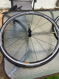 Campagnolo Zonda wheelset 700c with Continental GP5000 tyres Rim brake