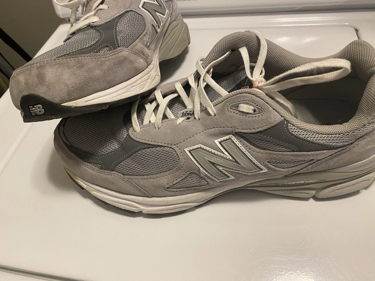 New Balance 990v3 Made in USA Grey White for sale | eBay