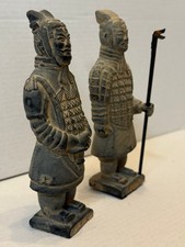 Terrakotta-Krieger,China, Xian, 2er Set, H12 cm/2-CH