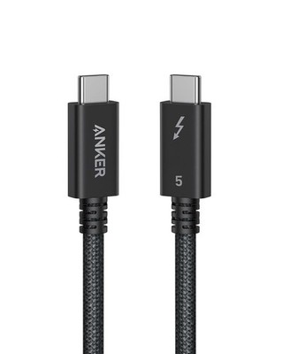 Anker Prime Thunderbolt 5 Kabel USB C 240W 80Gbps 8K Display 1m für MacBook