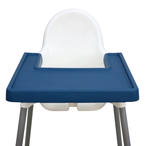 Full Cover Silicone Placemat for IKEA Antilop Baby High Chair, Dishwasher Saf...