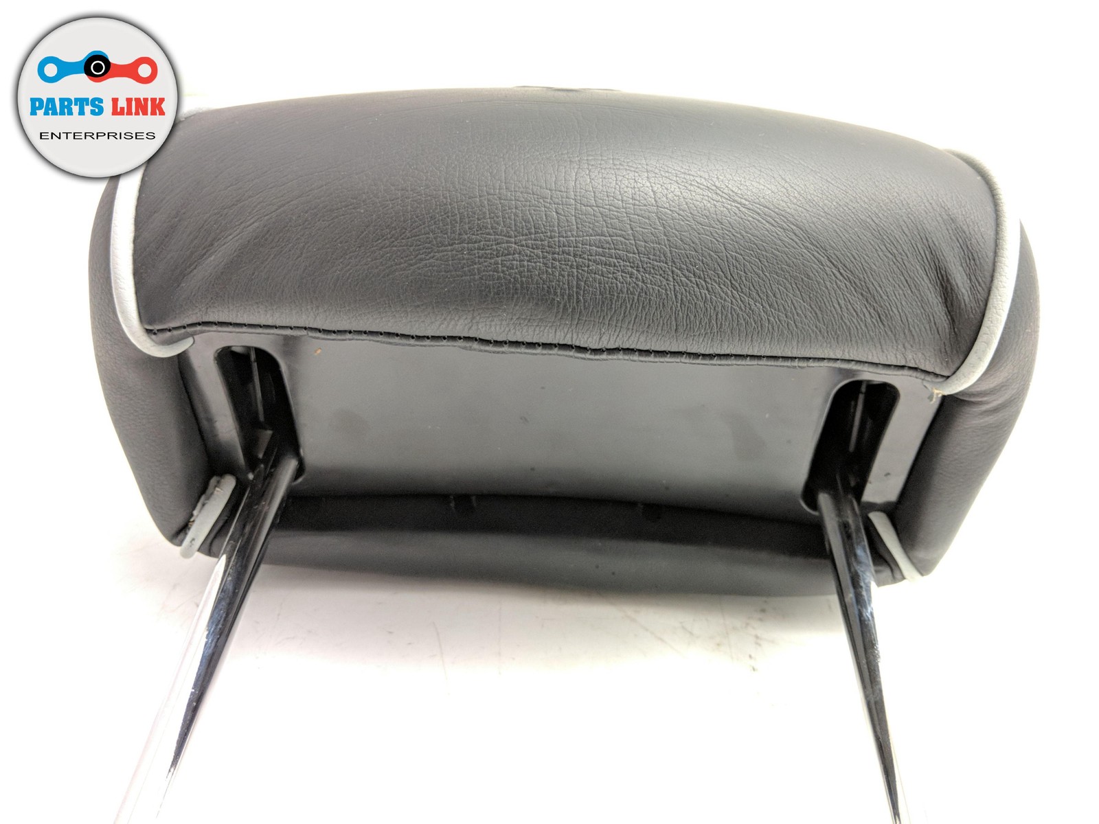 2008 MASERATI QUATTROPORTE M139 FRONT RIGHT PASSENGER SEAT HEADREST BLACK PAD